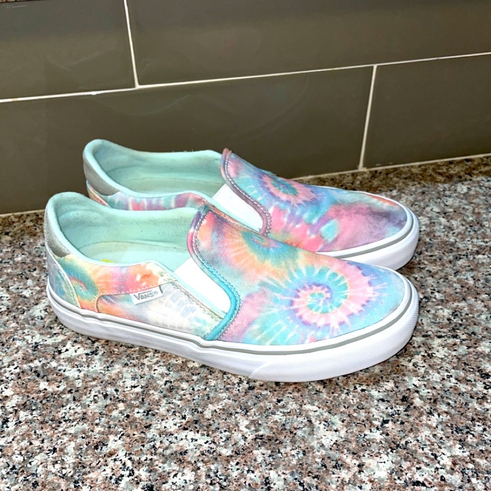 🛹VANS TIE DYE SLIP ON SHOES
